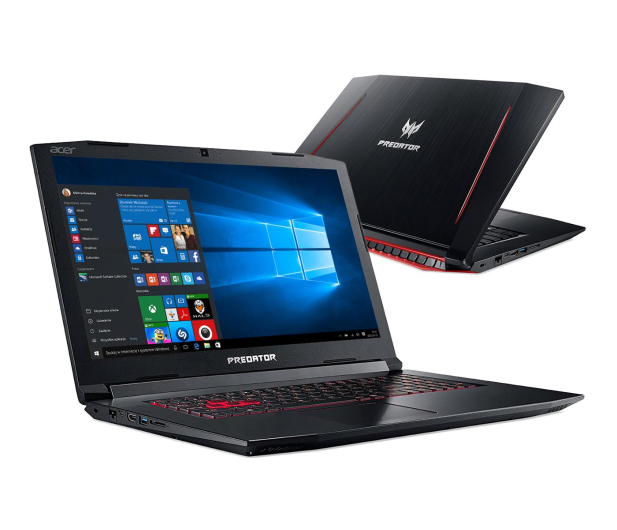 Acer Helios 300 i7-8750H/16GB/240+1000/Win10 GTX1050Ti - 438868 - zdjęcie